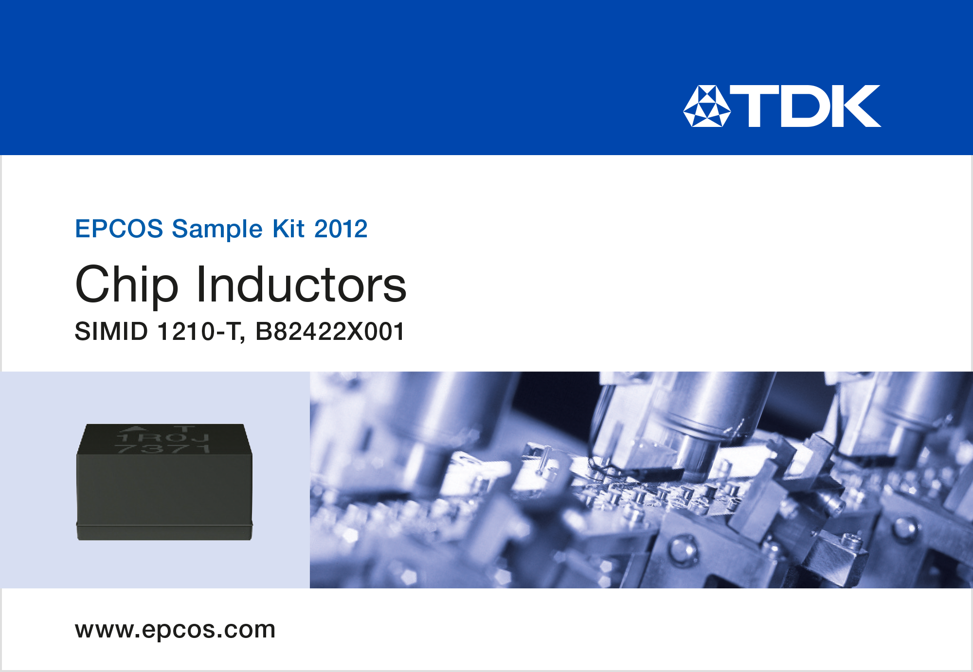SMT inductors / SIMID 1210-T | TDK Electronics - TDK Europe