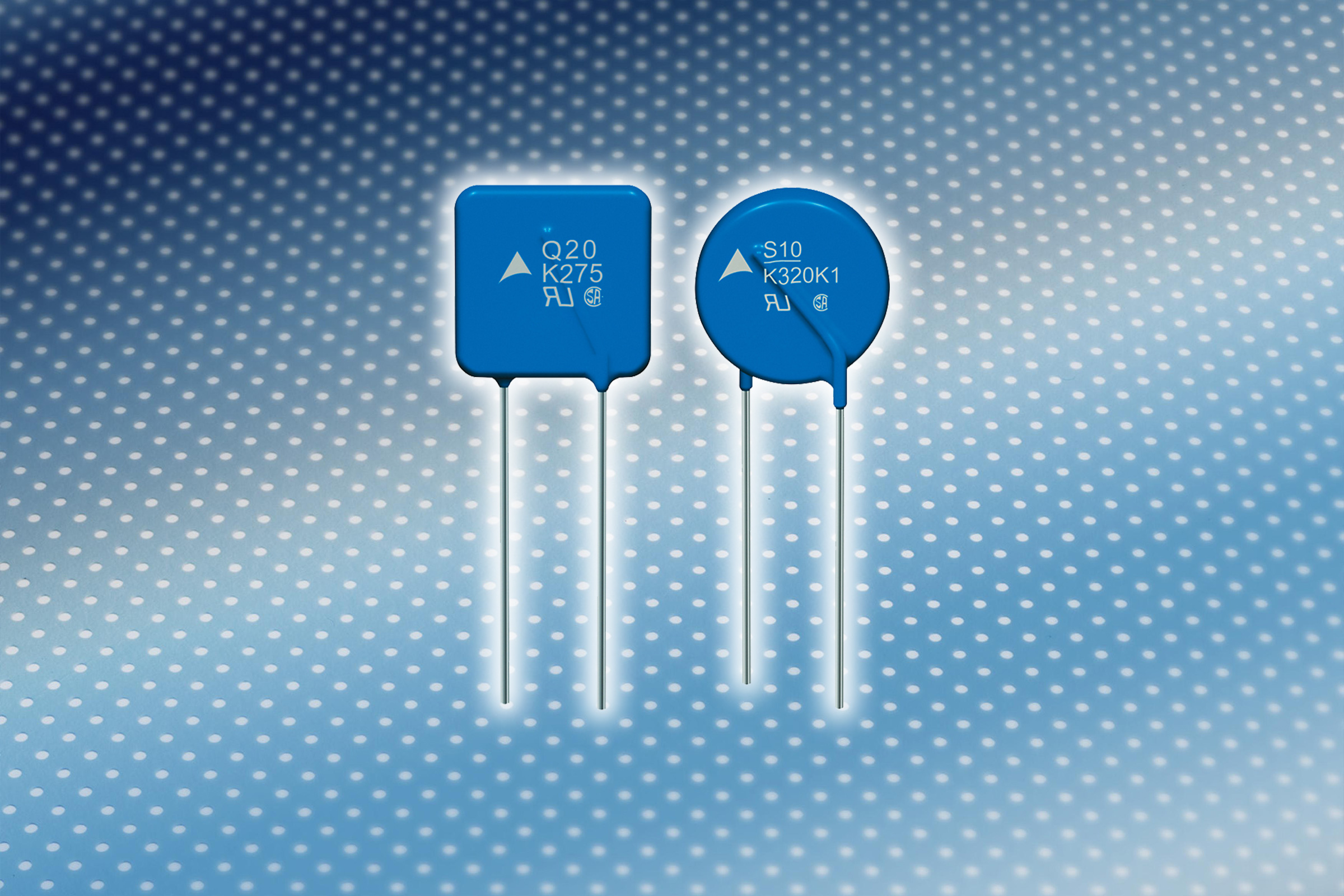 Varistors with increased permissible operating temperature TDK