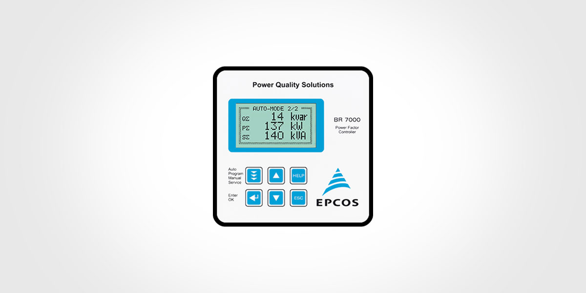 Blindleistungsregler EPCOS Prophi 6R PFC Reactive Power Controller Regler 400V~ 