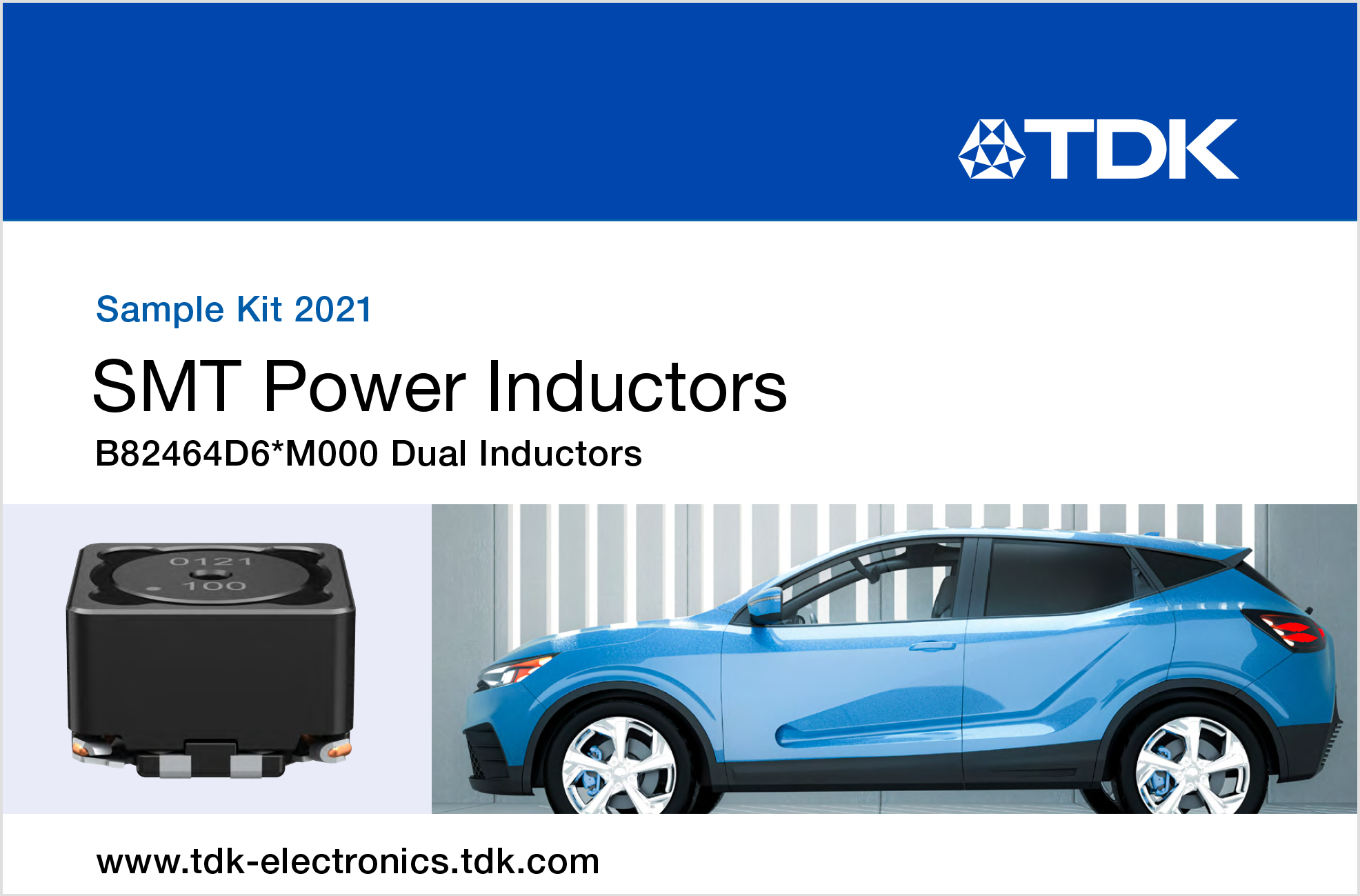Sample Kit SMT Power Inductors B82464D6 TDK Electronics TDK Europe