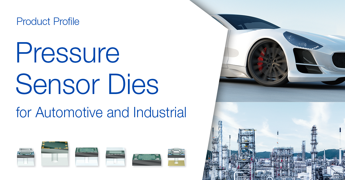 Product profile Pressure sensor dies TDK Electronics TDK Europe
