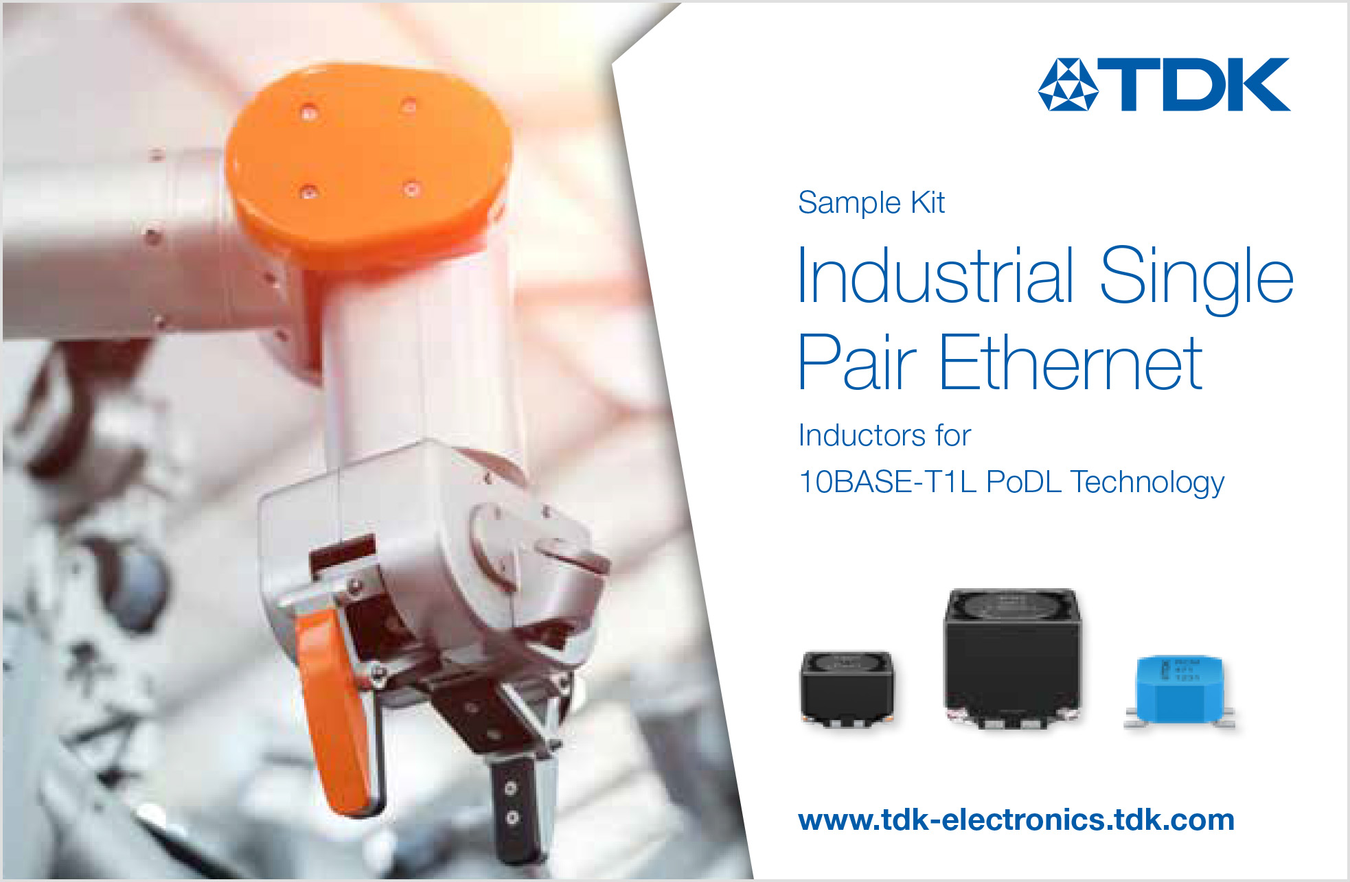 SPE Inductors for 10BASET1L PoDL Technology TDK Electronics TDK Europe