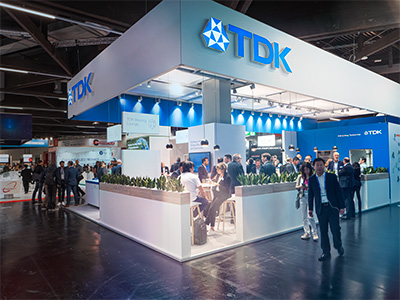 On the expanded TDK stand, we showcased new and existing solutions for the energy transition.