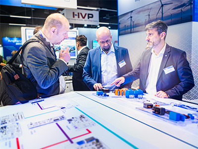 In-depth discussions with interested visitors about ADAS and electromobility
