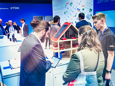 TDK colleagues had many conversations with customers – talks that will trigger new projects