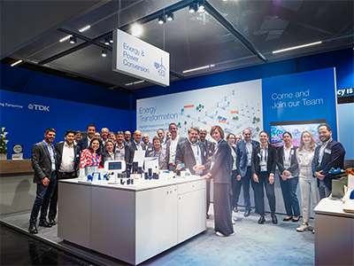 After the fair is before the fair: The TDK team is looking forward to welcoming everyone back to electronica in Munich in November
