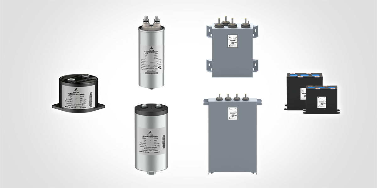 Product catalog Power capacitors TDK Electronics TDK Europe
