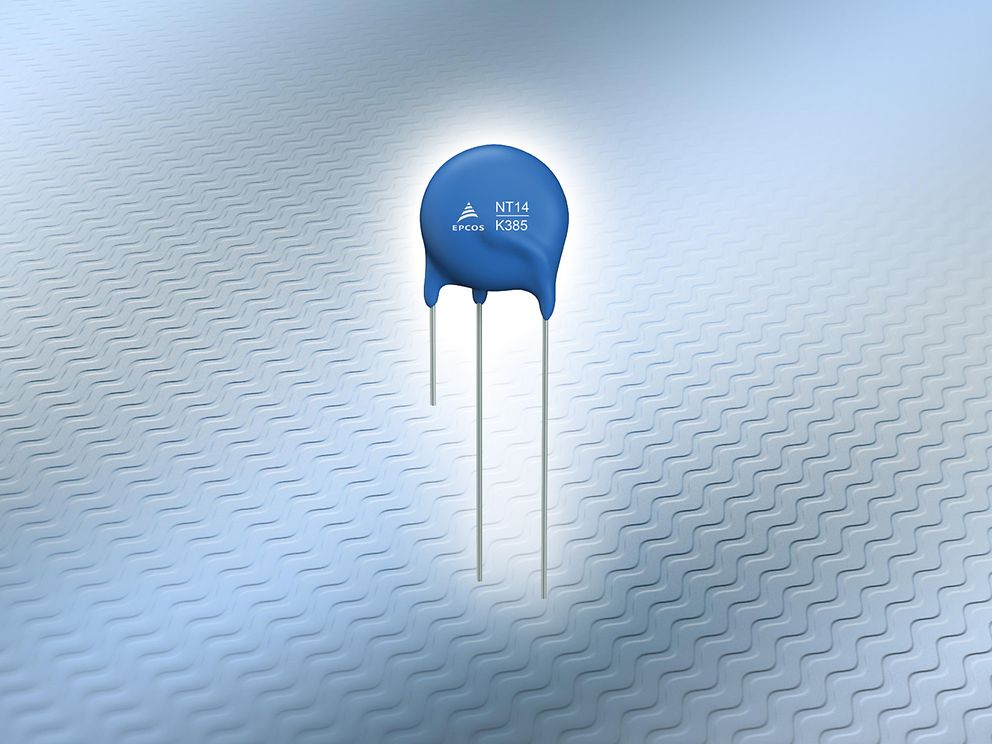 Compact overvoltage protection with an integrated fuse TDK