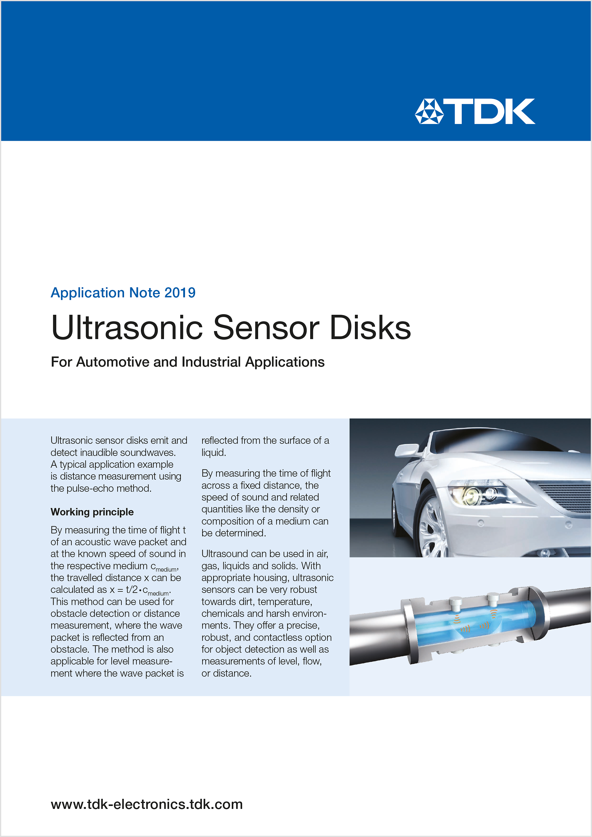  UltraSonic Sensor Disks AN