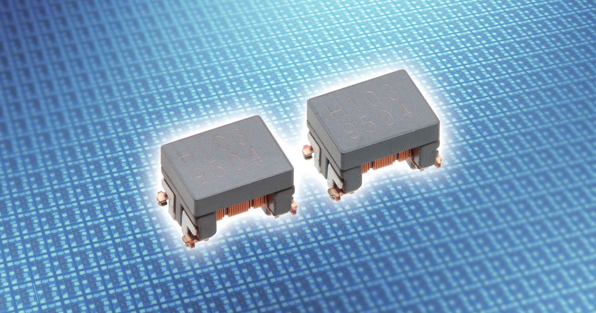 車載Ethernet 1000BASE-T1用コモンモードフィルタACT1210Gシリーズの
