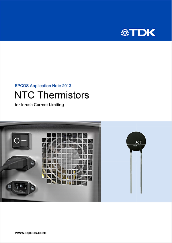 NTC Thermistors ICL TDK Electronics TDK Europe