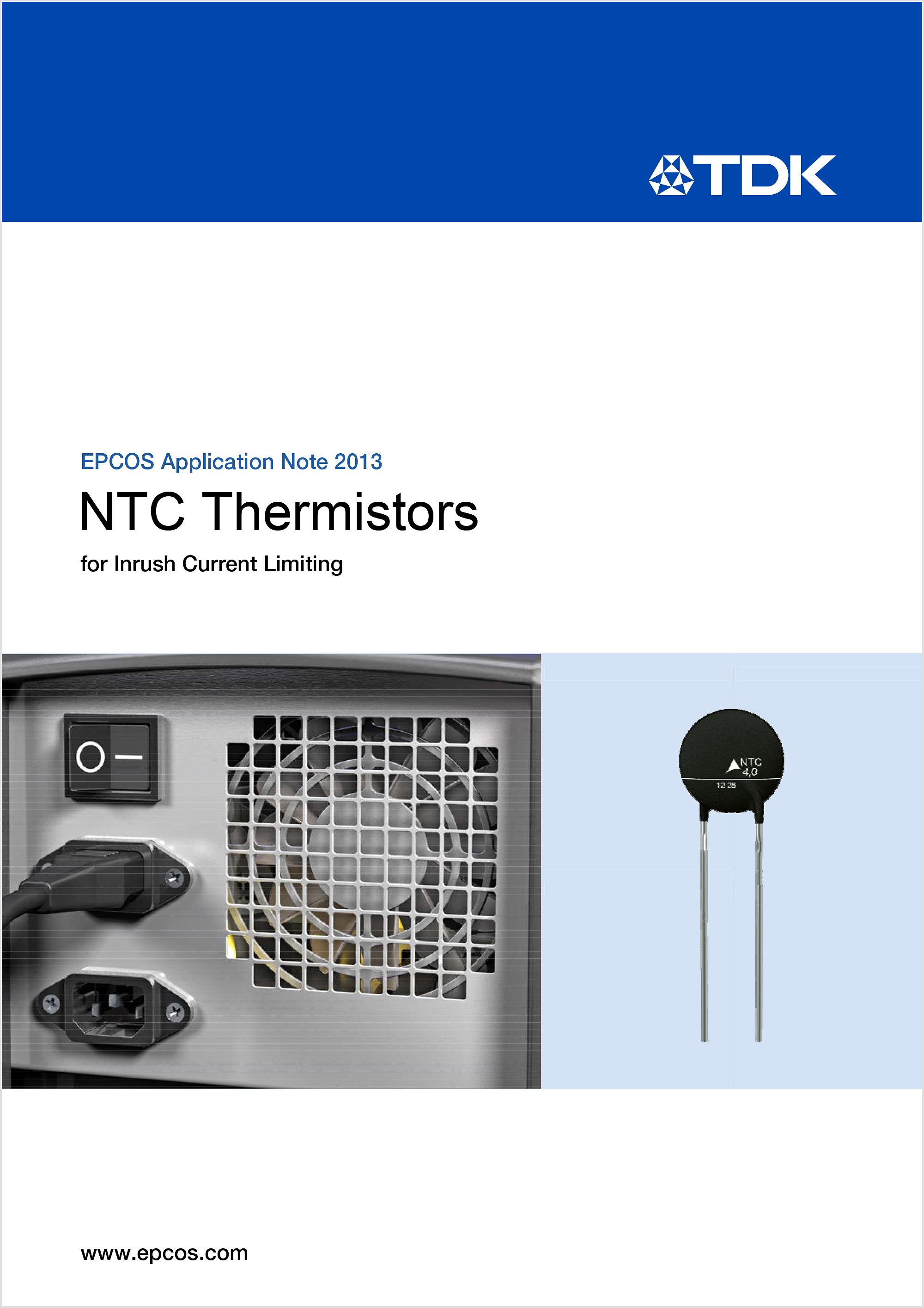 NTCThermistors Batteries TDK Electronics TDK Europe