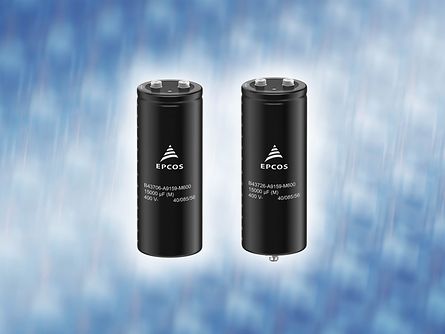 高リプル耐量、長寿命のネジ端子形アルミ電解コンデンサを発売 | TDK