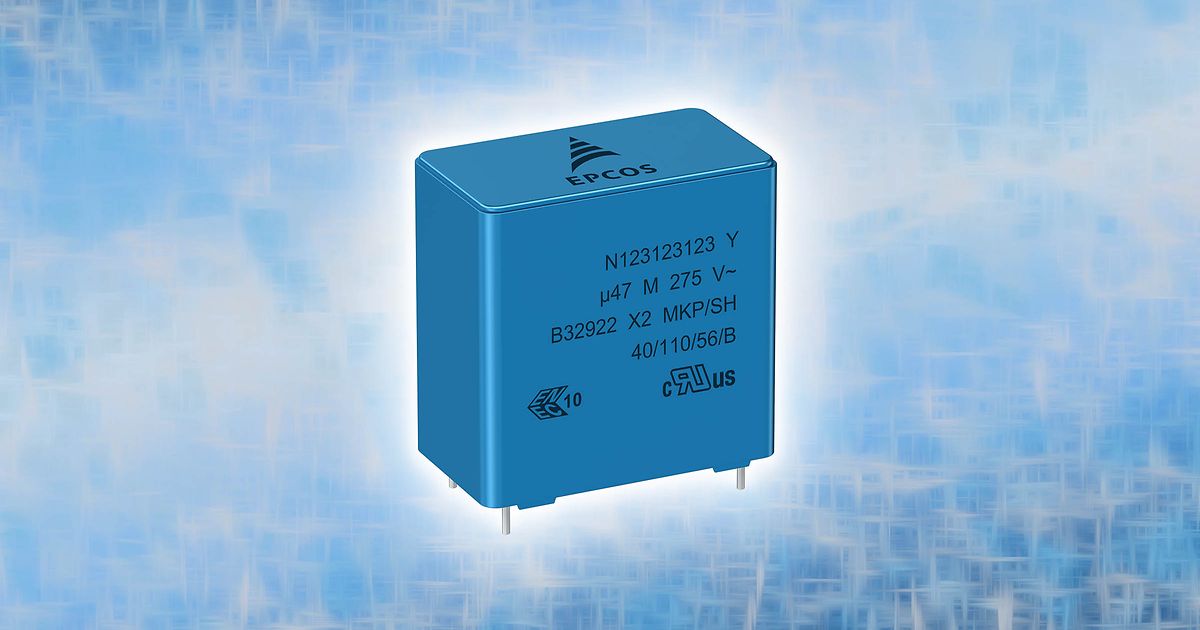 Very Compact X2 Capacitors Tdk Electronics Tdk Europe