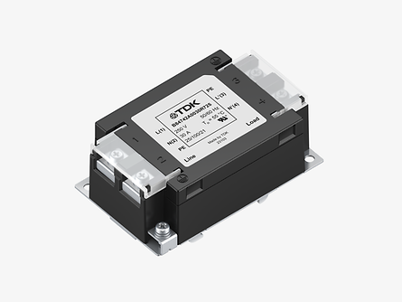 TDK presents single-phase EMI filters for DIN rail that can be used also in DC applications