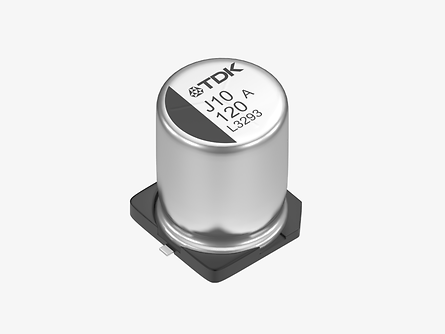 TDK offers hybrid polymer capacitors with very high ripple current capability