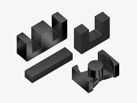 TDK introduces various large-size ferrite cores with different shapes for a wide range of industrial applications