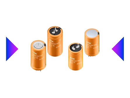 TDK introduces two new DC link capacitor series optimized for on-board chargers in electric vehicles