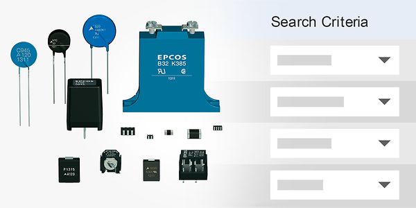 Product search | TDK Electronics - TDK Europe
