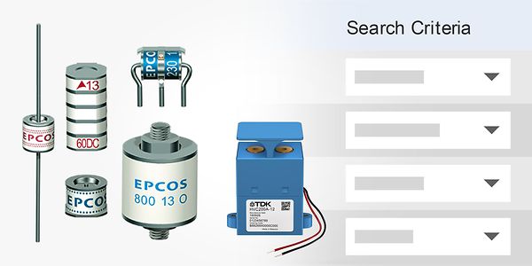 Product search | TDK Electronics - TDK Europe