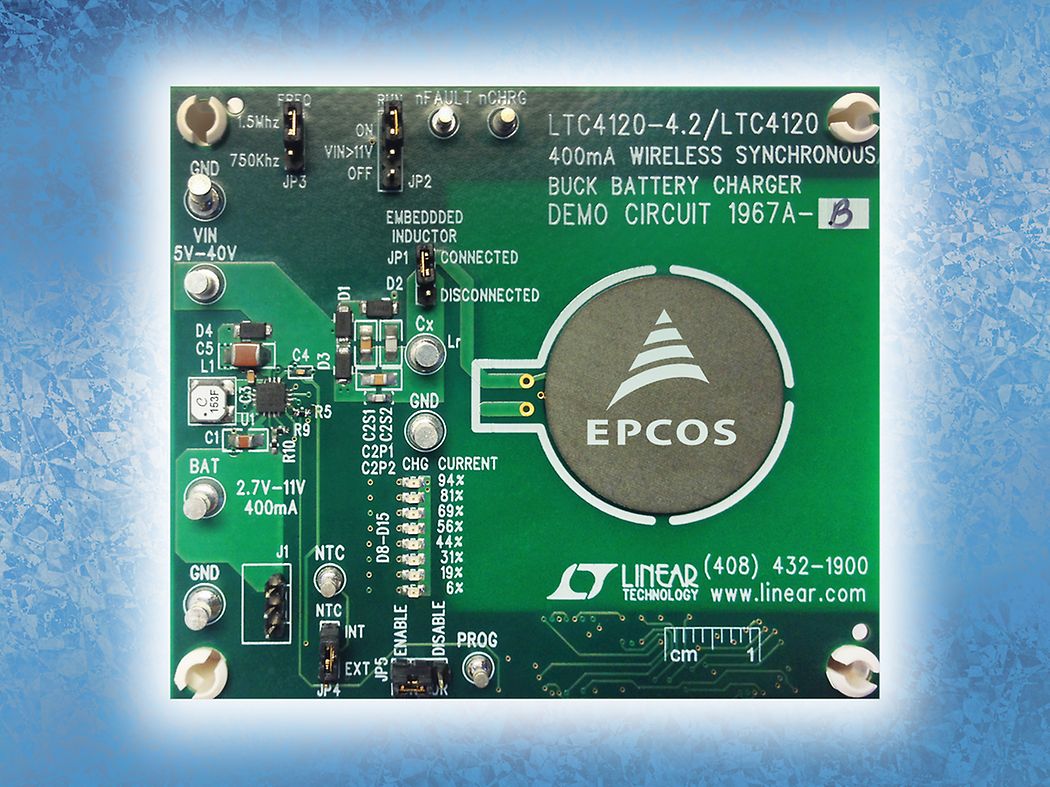 Ferrites EPCOS ferrite disk selected by Linear Technology for wireless